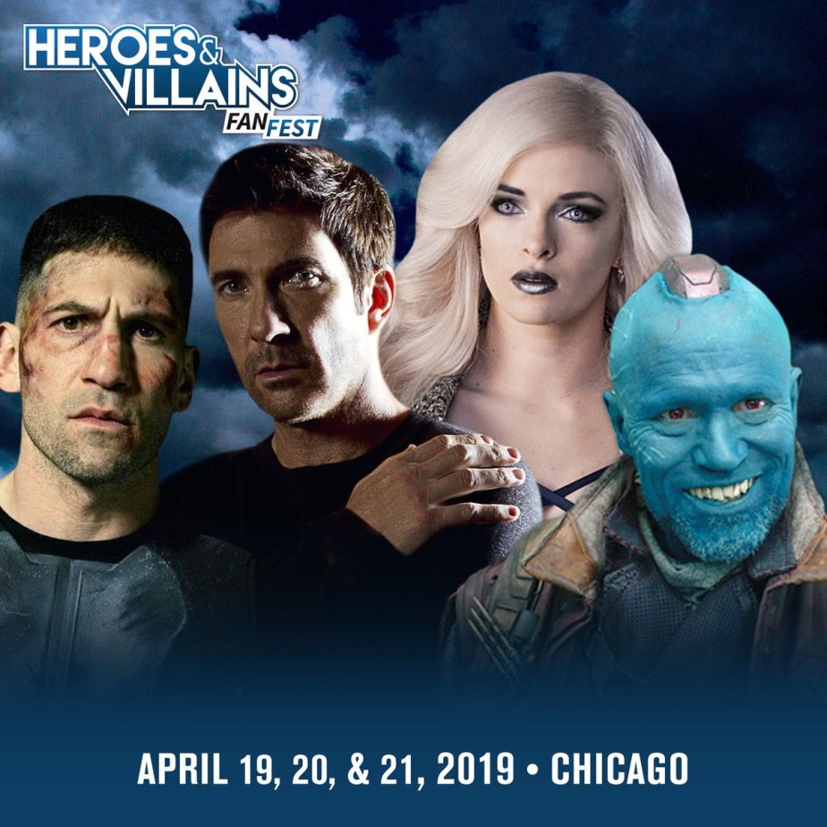 Heroes & Villains Fan Fest Chicago/Rosemont 2019